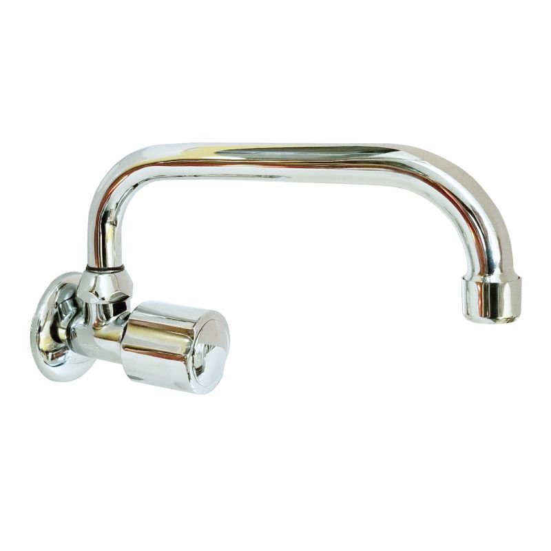 CANILLA 1 AGUA PARED PICO U COMPRESION.