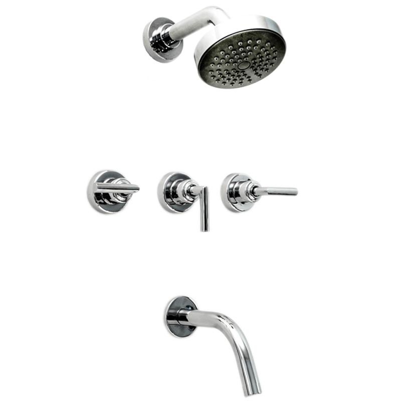 DUCHA CON TRANSFERENCIA - AUKAN LEVER