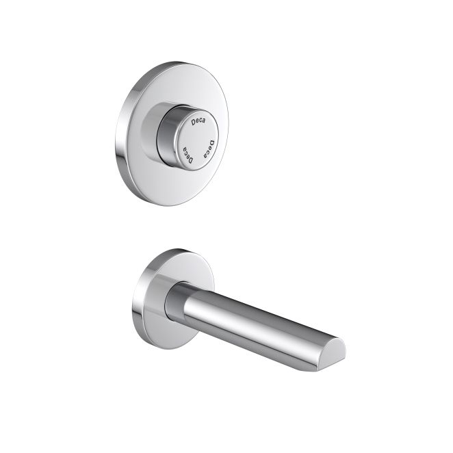 LAVATORIO EMPOTRADO TEMPORIZADO DECAMATIC.