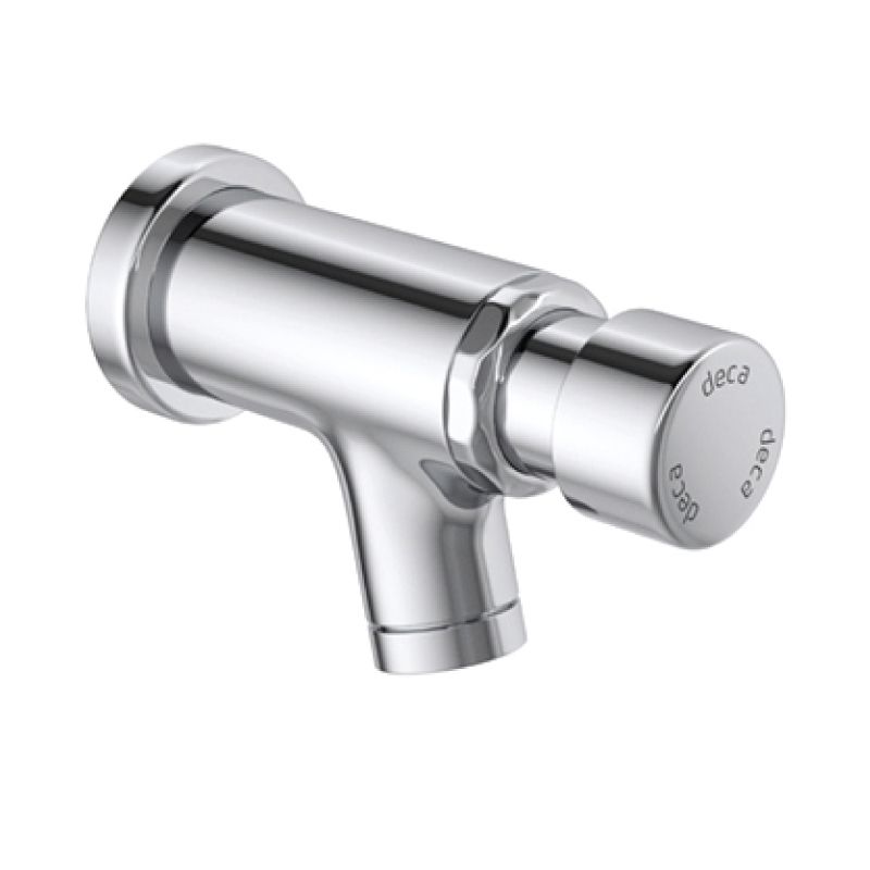 LAVATORIO DE PARED CORTO TEMPORIZADO DECAMATIC.