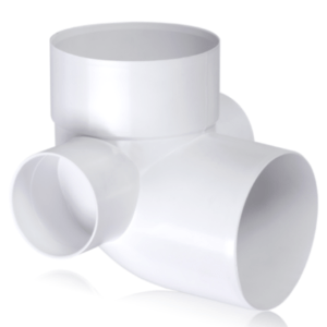 CODO A 87º 30' MH 2 ACOMETIDAS - PVC.