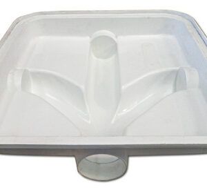 COJINETE INSPECCION GRIS PVC