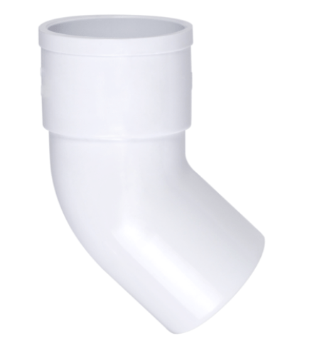 CURVA MH 45º - PVC.