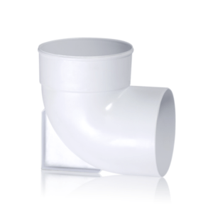 CODO A 87º 30' MH CON BASE- PVC.