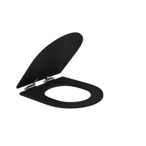 ASIENTO INODORO -LINK NEGRO MATE.