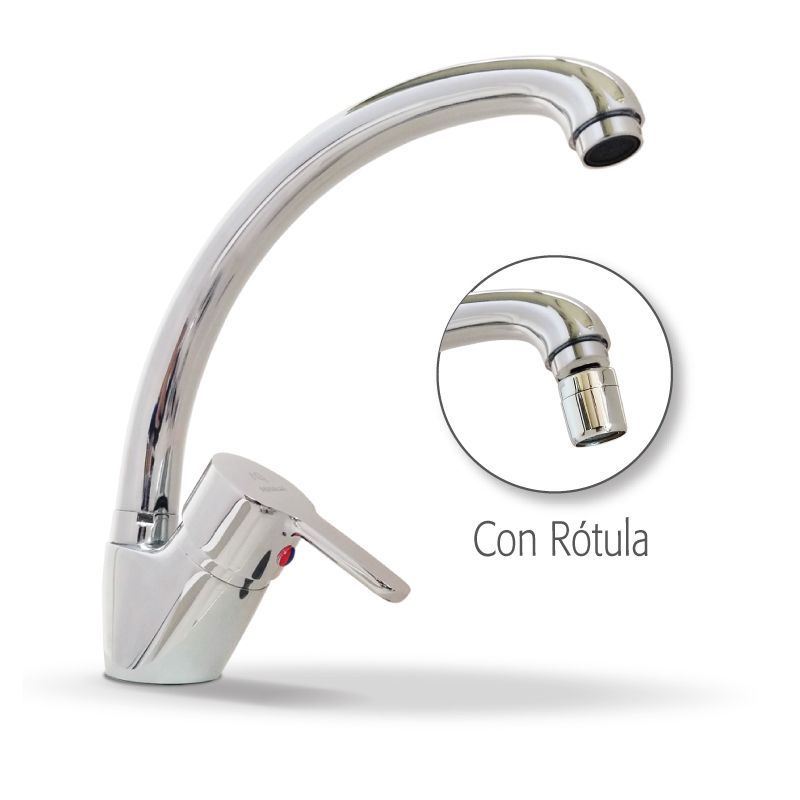 COCINA CISNE CON ROTULA - ALUMINE.