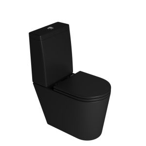 INODORO LARGO - LINK NEGRO MATE.