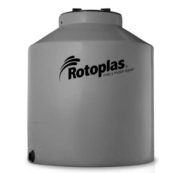 TANQUES ROTOPLAS GRIS PLATA TRICAPA